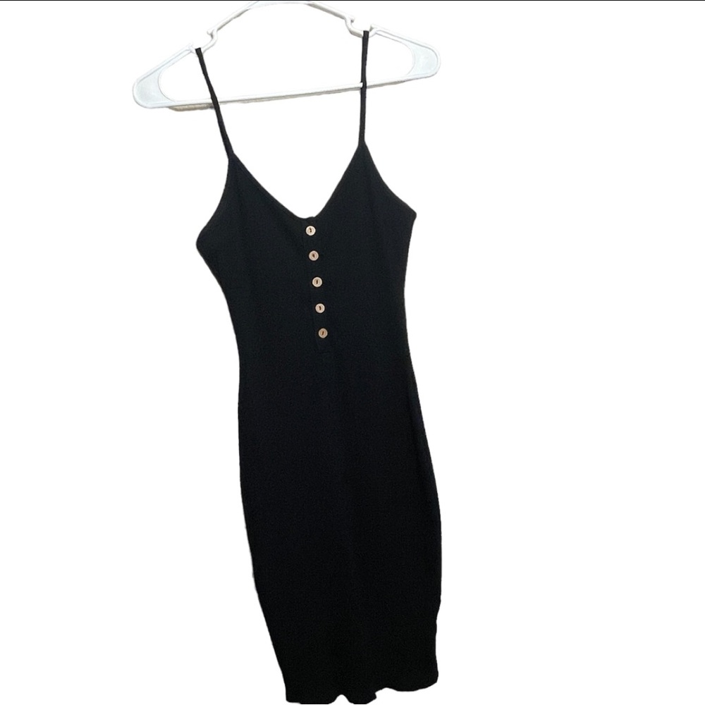 Better Be Black Bodycon Mini Dress